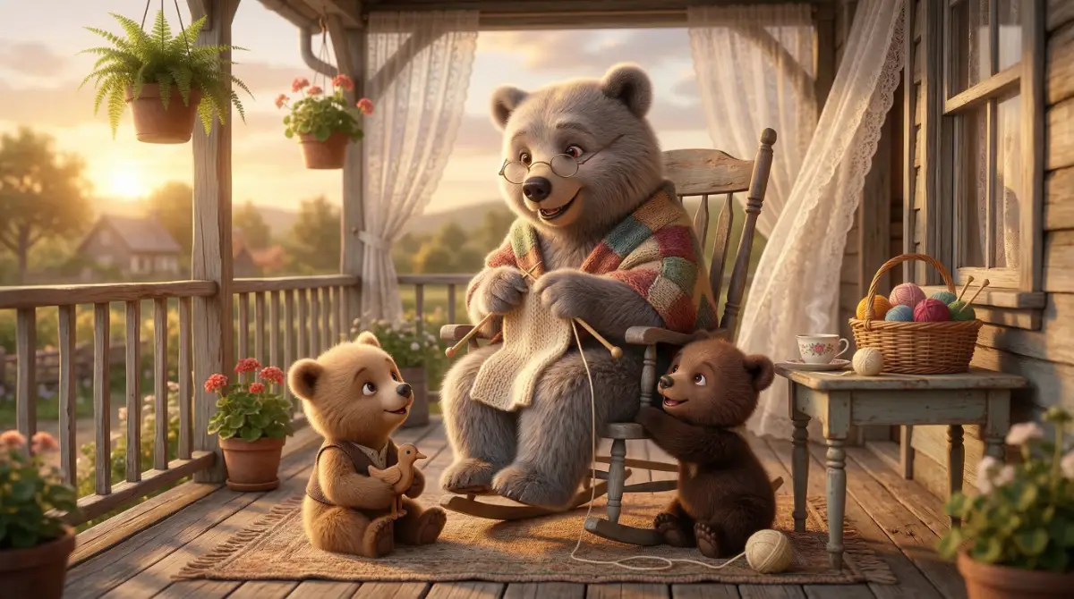 Adorable_granny_bear_sitting_on_a_wooden_rocking_c_delpmaspu