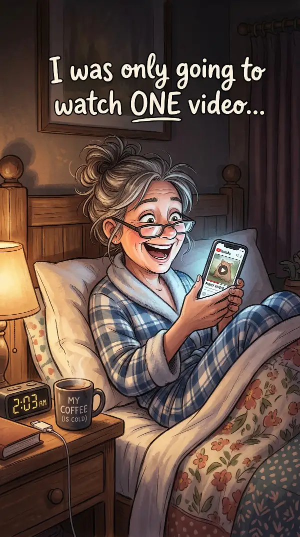 Cartoonish_portrait_of_a_middleaged_woman_in_pajam_delpmaspu