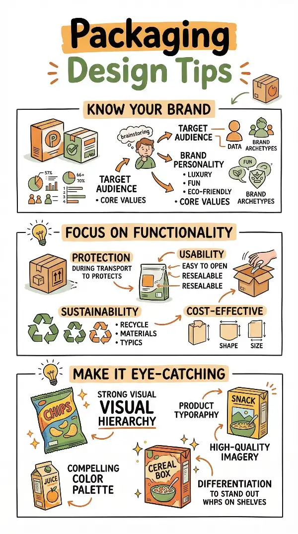 Handillustrated_infographic_poster_titled_packagin_delpmaspu